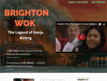 Tablet Screenshot of brighton-wok.com